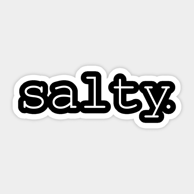 Salty Sticker by TTLOVE